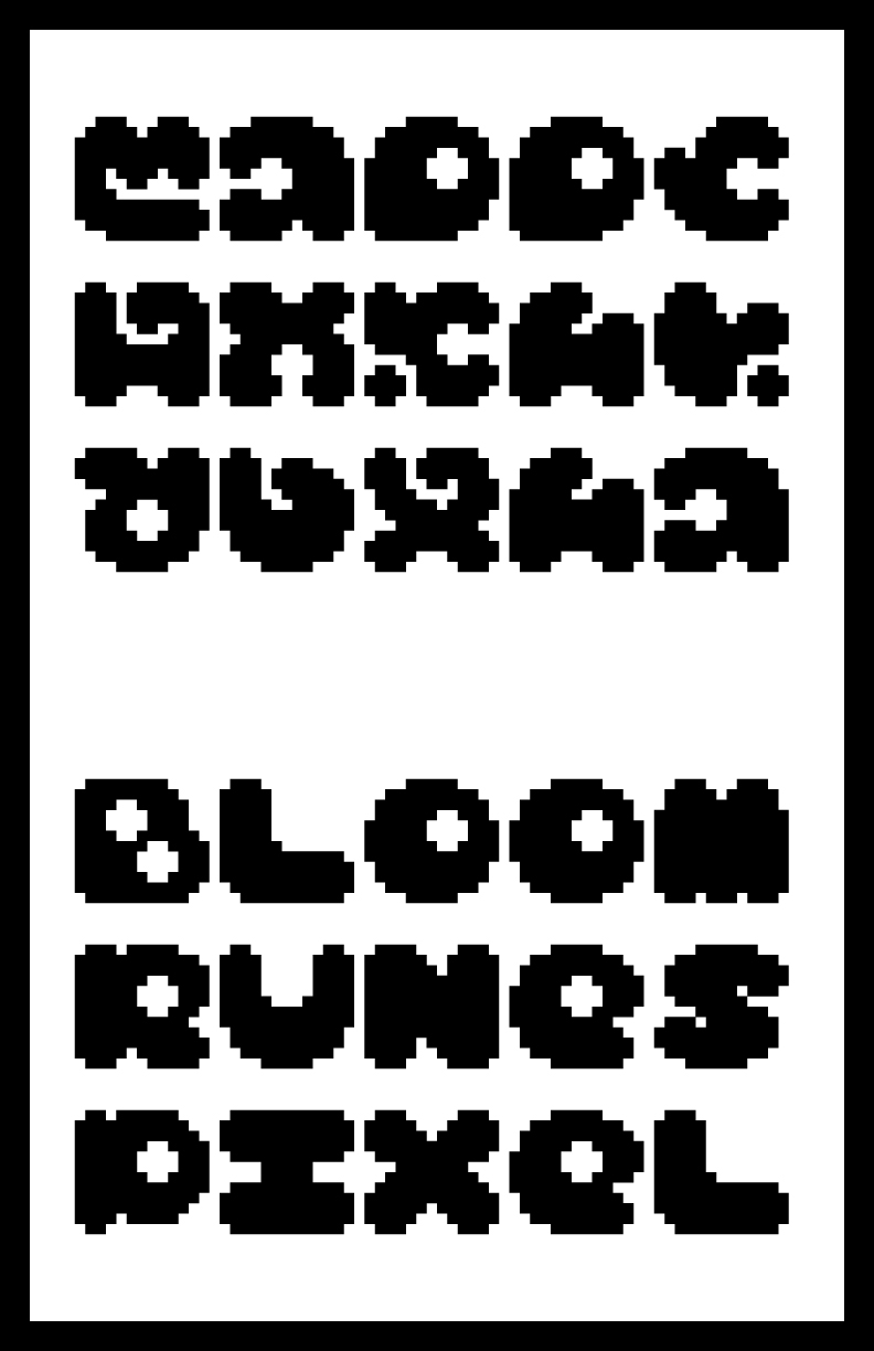 Bloom Runes Pixel